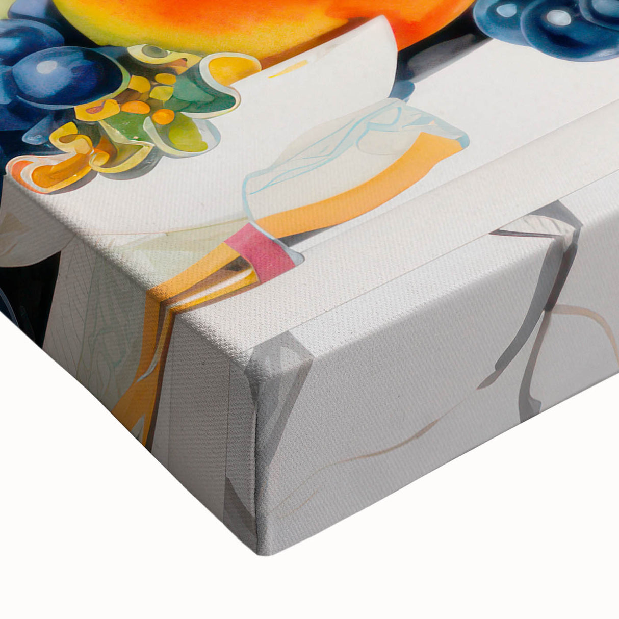 Maximalist Wall Art – Bold and Vibrant Fruit Composition for Home Decor