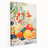 Maximalist Wall Art – Bold and Vibrant Fruit Composition for Home Decor