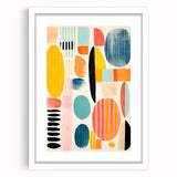 Maximalist Wall Art - Bold Eclectic Art Print for Vibrant Home Decor