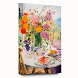 Maximalist Wall Art - Eclectic Floral Print for Bold, Vibrant Home Decor