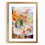 Maximalist Wall Art - Eclectic Floral Print for Bold, Vibrant Home Decor