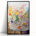 Maximalist Wall Art - Eclectic Floral Print for Bold, Vibrant Home Decor