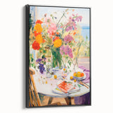 Maximalist Wall Art - Eclectic Floral Print for Bold, Vibrant Home Decor