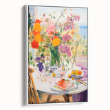 Maximalist Wall Art - Eclectic Floral Print for Bold, Vibrant Home Decor