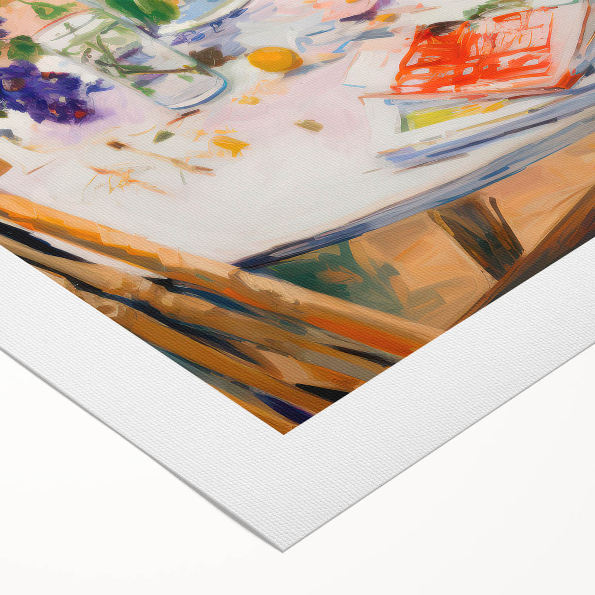 Maximalist Wall Art - Eclectic Floral Print for Bold, Vibrant Home Decor