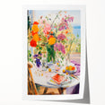 Maximalist Wall Art - Eclectic Floral Print for Bold, Vibrant Home Decor