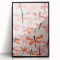 Maximalist Wall Art - Bold Dragonfly Print for Eclectic Home Decor