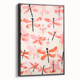 Maximalist Wall Art - Bold Dragonfly Print for Eclectic Home Decor