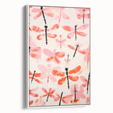Maximalist Wall Art - Bold Dragonfly Print for Eclectic Home Decor
