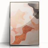 Maximalist Wall Art - Abstract Earthy Tones for Bold Home Decor