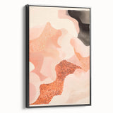 Maximalist Wall Art - Abstract Earthy Tones for Bold Home Decor