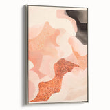 Maximalist Wall Art - Abstract Earthy Tones for Bold Home Decor