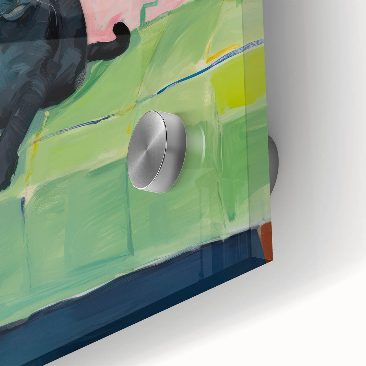 Maximalist Wall Art - Bold Cat Print for Eclectic and Vibrant Decor