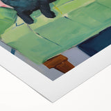 Maximalist Wall Art - Bold Cat Print for Eclectic and Vibrant Decor