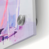 Maximalist Wall Art - Bold Glass and Straw Print for Eclectic Decor