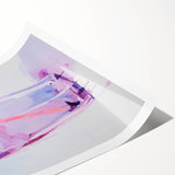 Maximalist Wall Art - Bold Glass and Straw Print for Eclectic Decor