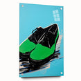 Maximalist Wall Art - Bold Shoe Print for Eclectic and Vibrant Decor