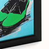 Maximalist Wall Art - Bold Shoe Print for Eclectic and Vibrant Decor