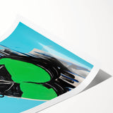 Maximalist Wall Art - Bold Shoe Print for Eclectic and Vibrant Decor