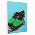 Maximalist Wall Art - Bold Shoe Print for Eclectic and Vibrant Decor