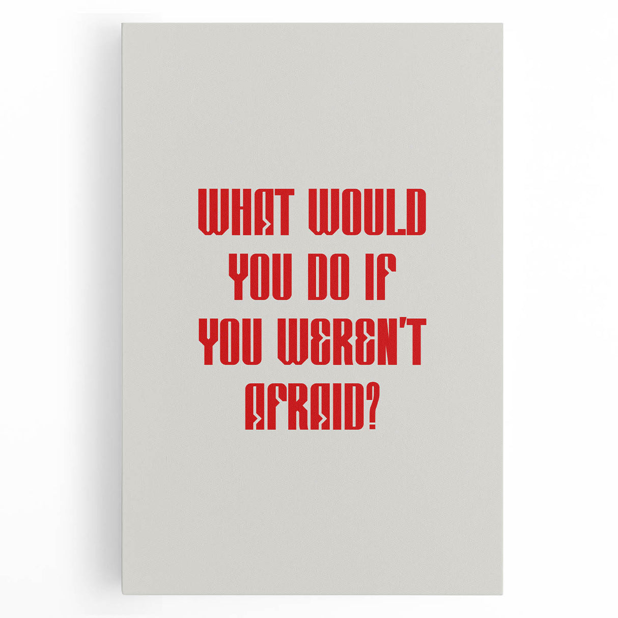 Maximalist Wall Art - Bold Motivational Quote Print for Eclectic Decor