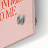 Maximalist Wall Art - Bold Self-Love Quote Print for Eclectic Decor