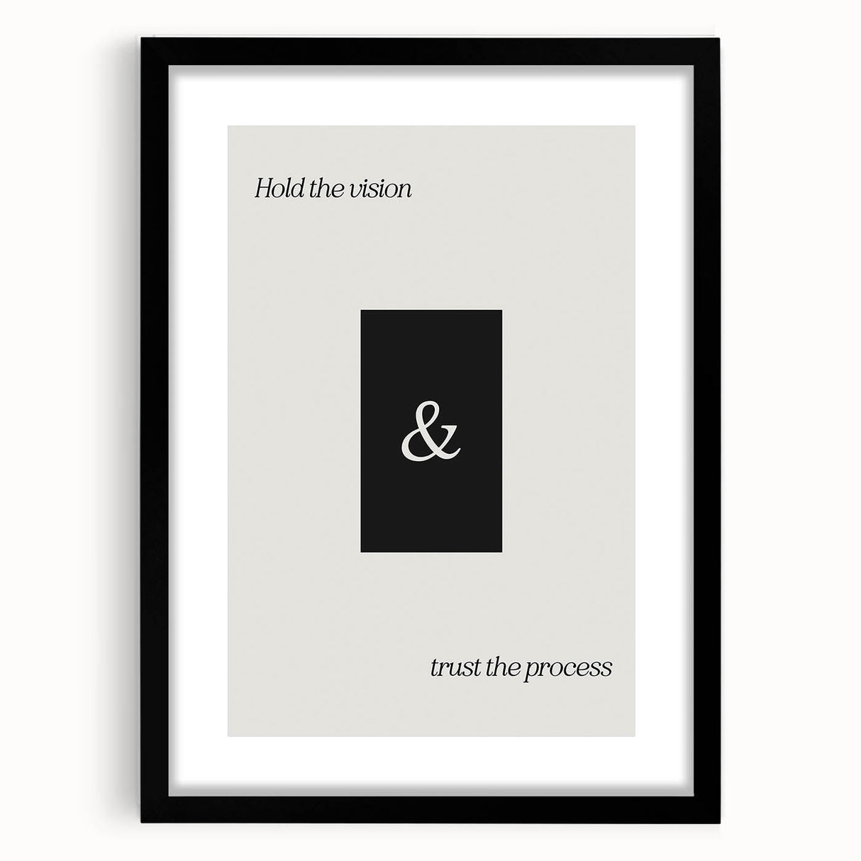 Maximalist Wall Art - Bold Inspirational Quote Print for Eclectic Decor