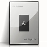 Maximalist Wall Art - Bold Inspirational Quote Print for Eclectic Decor