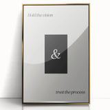 Maximalist Wall Art - Bold Inspirational Quote Print for Eclectic Decor