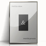 Maximalist Wall Art - Bold Inspirational Quote Print for Eclectic Decor