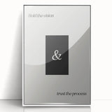 Maximalist Wall Art - Bold Inspirational Quote Print for Eclectic Decor