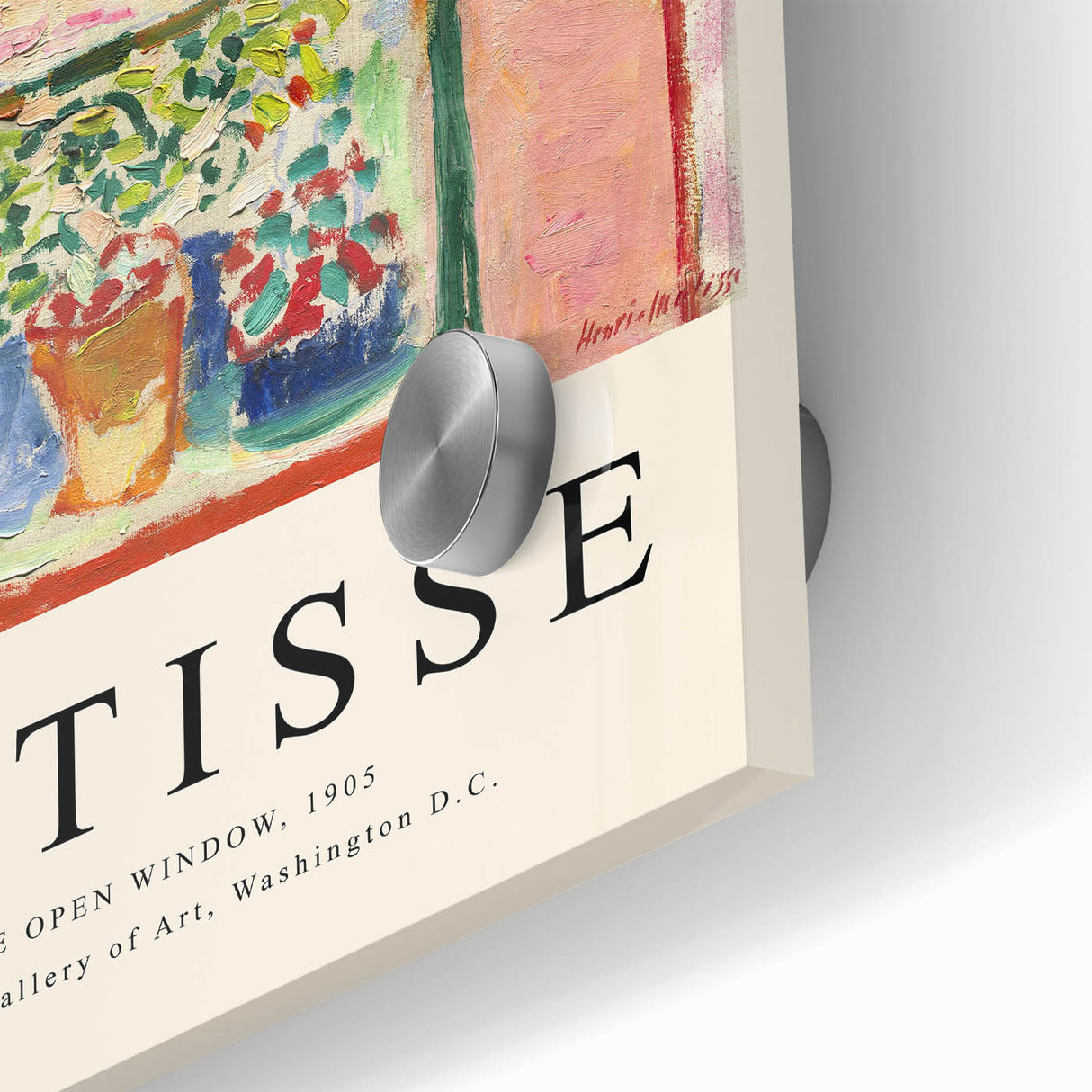 Maximalist Wall Art - The Open Window by Matisse | Bold and Vibrant Decor