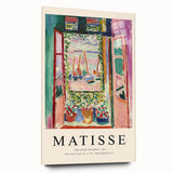 Maximalist Wall Art - The Open Window by Matisse | Bold and Vibrant Decor
