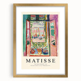 Maximalist Wall Art - The Open Window by Matisse | Bold and Vibrant Decor