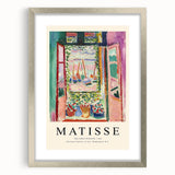 Maximalist Wall Art - The Open Window by Matisse | Bold and Vibrant Decor