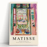 Maximalist Wall Art - The Open Window by Matisse | Bold and Vibrant Decor