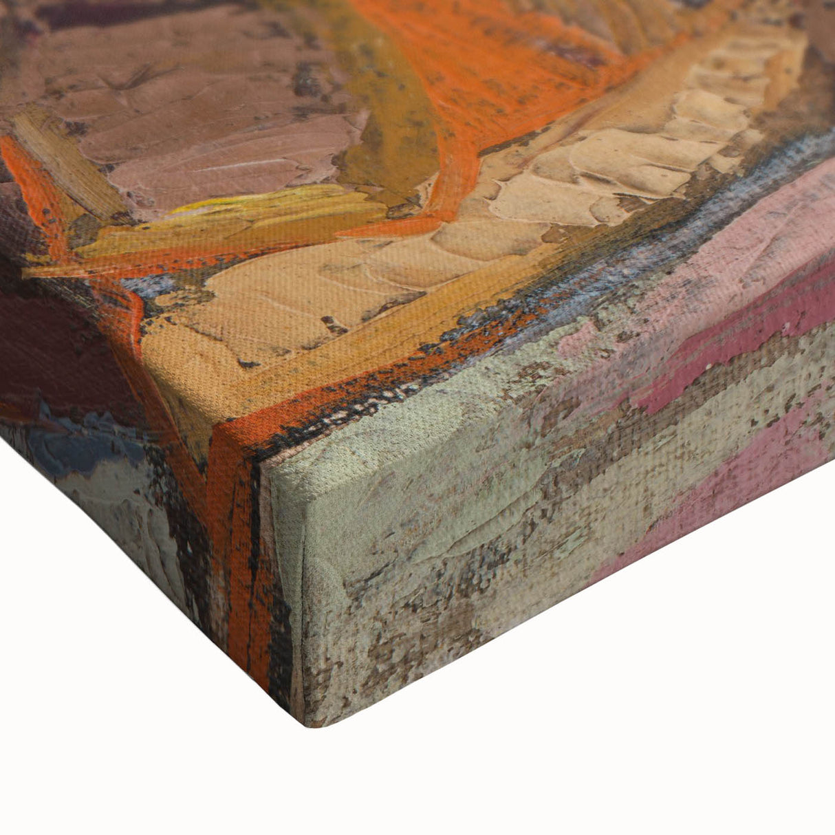 Maximalist Wall Art - Abstract Expressionist Landscape | Bold Decor