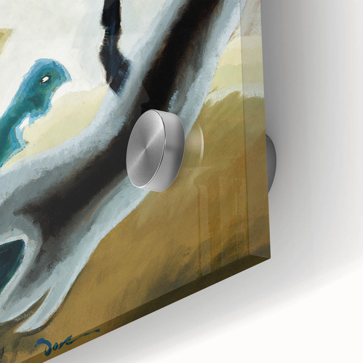 Maximalist Wall Art - Surreal Abstract Composition | Bold and Expressive Decor