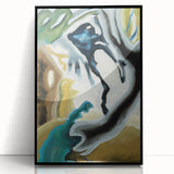 Maximalist Wall Art - Surreal Abstract Composition | Bold and Expressive Decor
