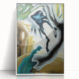 Maximalist Wall Art - Surreal Abstract Composition | Bold and Expressive Decor