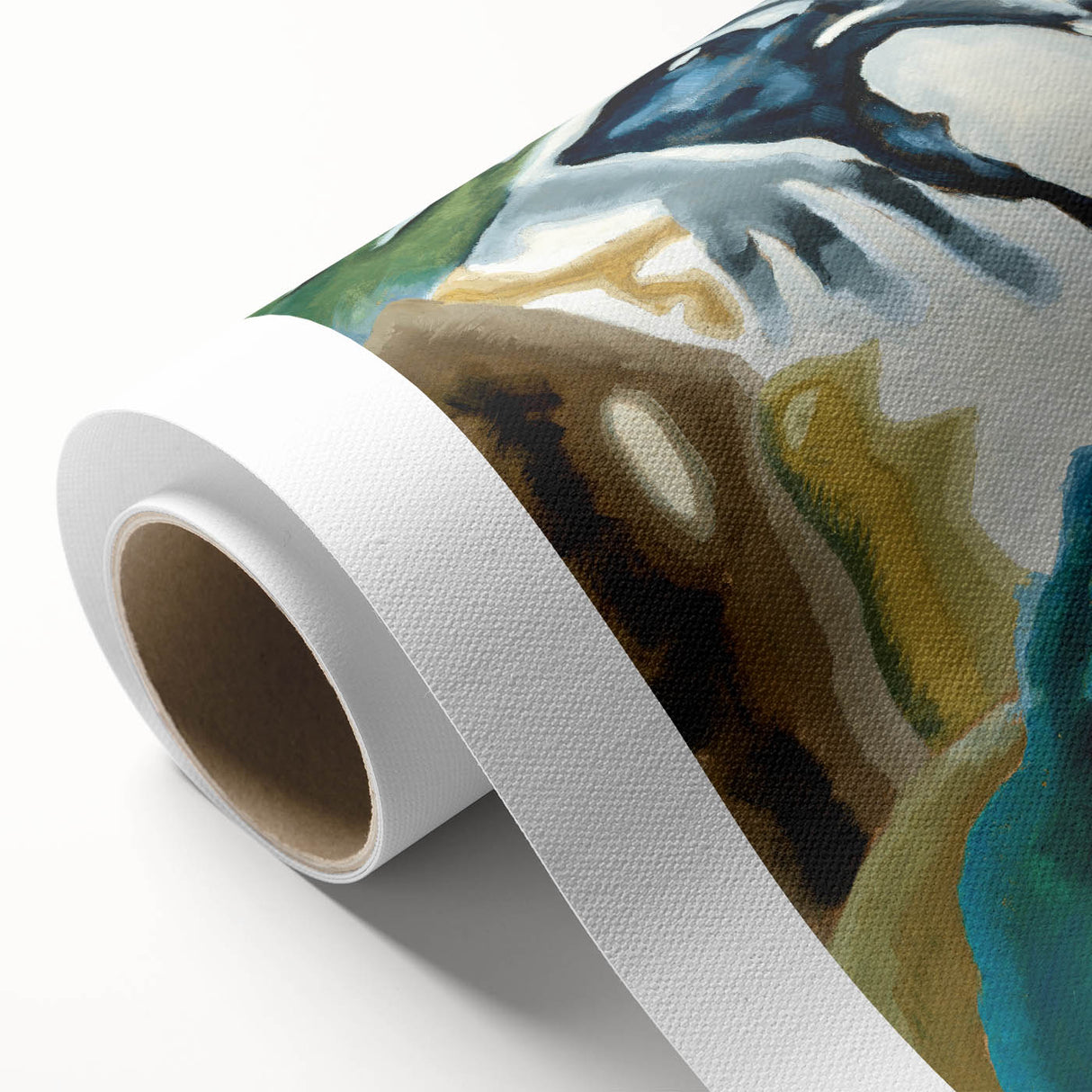 Maximalist Wall Art - Surreal Abstract Composition | Bold and Expressive Decor