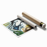Maximalist Wall Art - Surreal Abstract Composition | Bold and Expressive Decor
