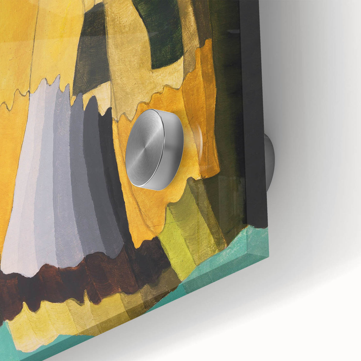 Maximalist Wall Art - Earthy Abstract Composition | Bold and Expressive Decor