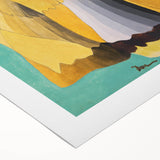 Maximalist Wall Art - Earthy Abstract Composition | Bold and Expressive Decor