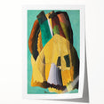Maximalist Wall Art - Earthy Abstract Composition | Bold and Expressive Decor