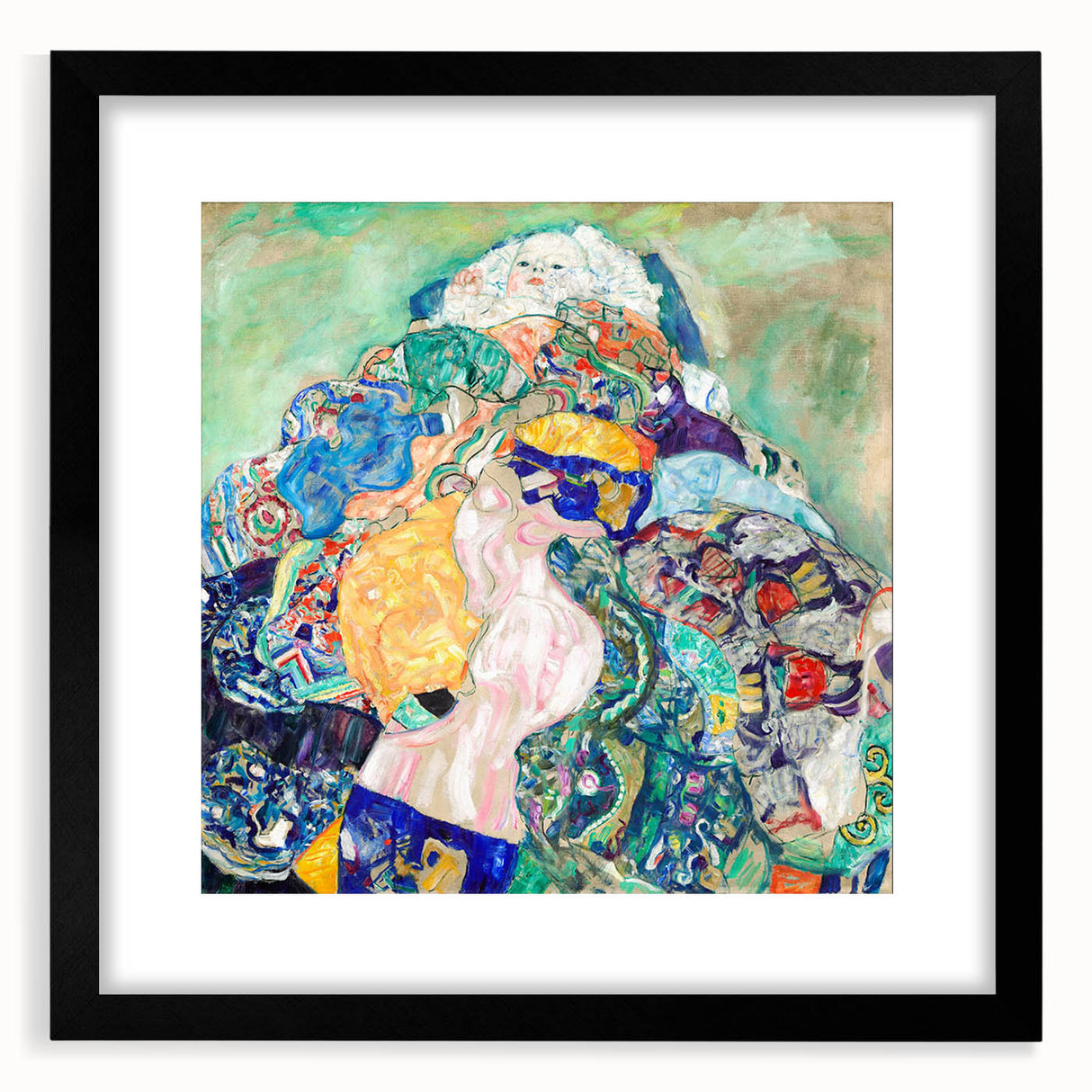 Maximalist Wall Art - Vibrant Abstract Composition | Bold and Expressive Decor