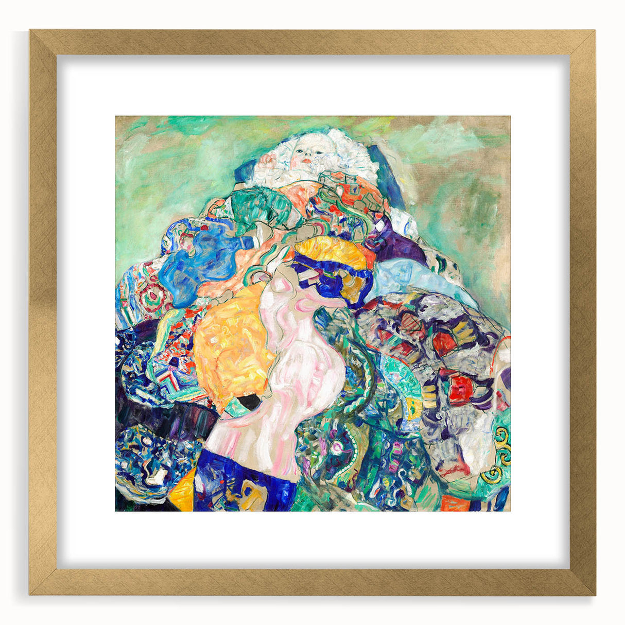 Maximalist Wall Art - Vibrant Abstract Composition | Bold and Expressive Decor