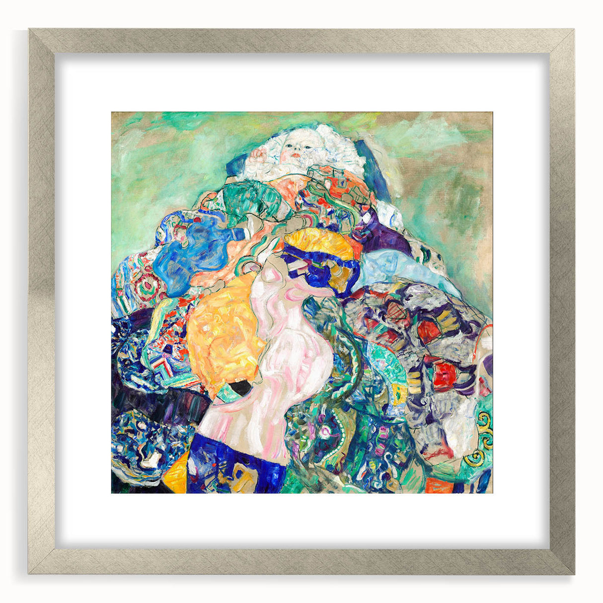 Maximalist Wall Art - Vibrant Abstract Composition | Bold and Expressive Decor