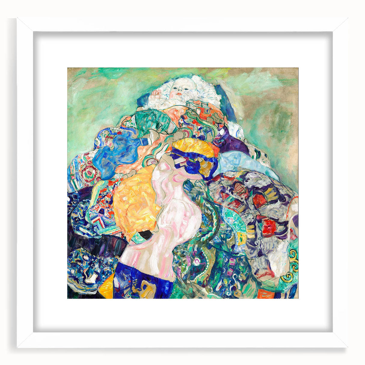 Maximalist Wall Art - Vibrant Abstract Composition | Bold and Expressive Decor