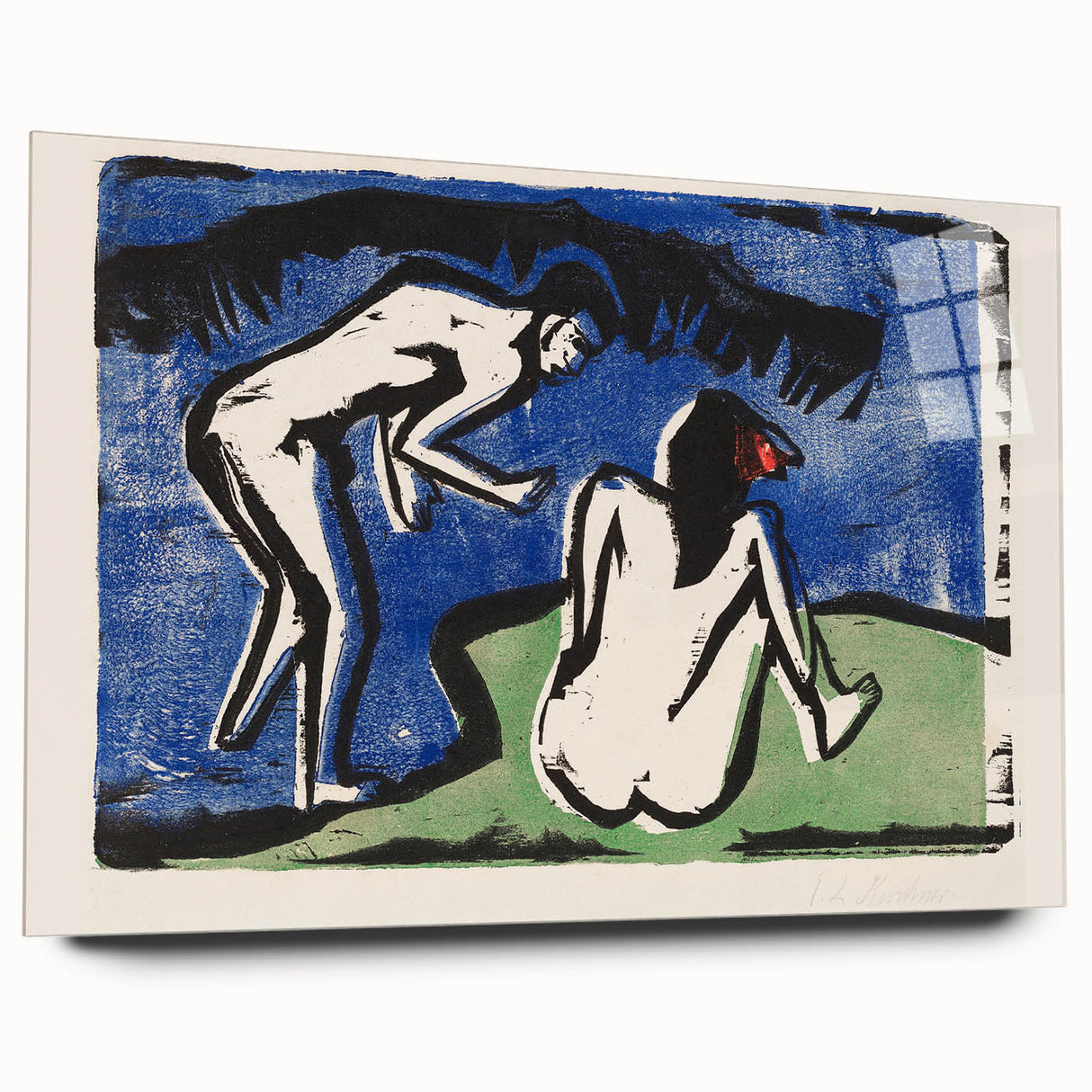 Maximalist Wall Art – Bold Expressionist Decor with Abstract Figures